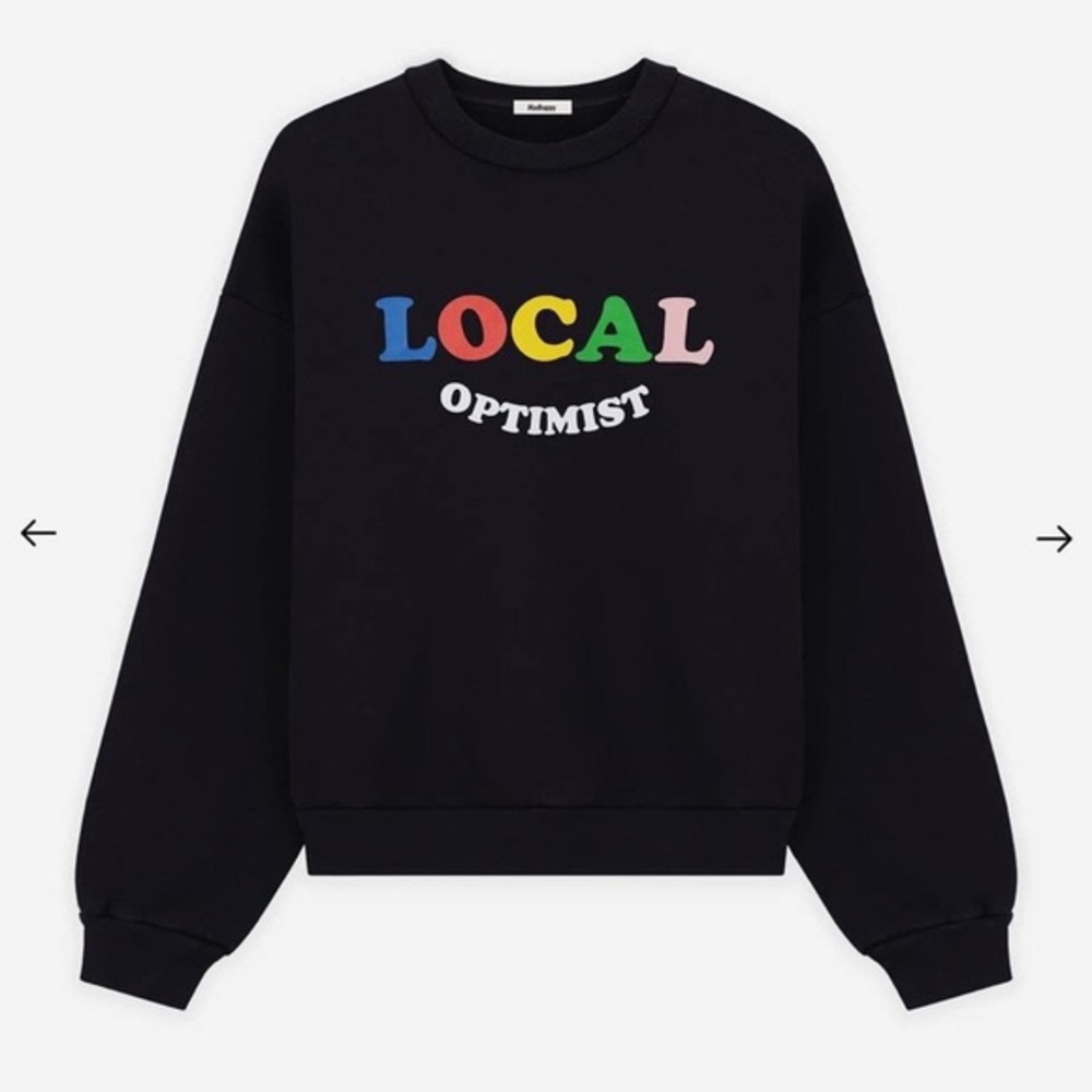 Madhappy local optimist crewneck black medium